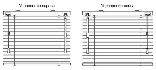 Замер алюминиевых жалюзи